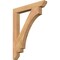 Ekena Millwork Imperial Slat Smooth Bracket, Western Red Cedar, 3 1/2"W x 28"D x 36"H BKT04X28X36IMP06SWR - alternate 1